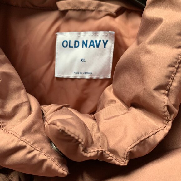 QUILTED PUFFER JACKET SIZE XL WARM TAUPE - Picture 13 of 13